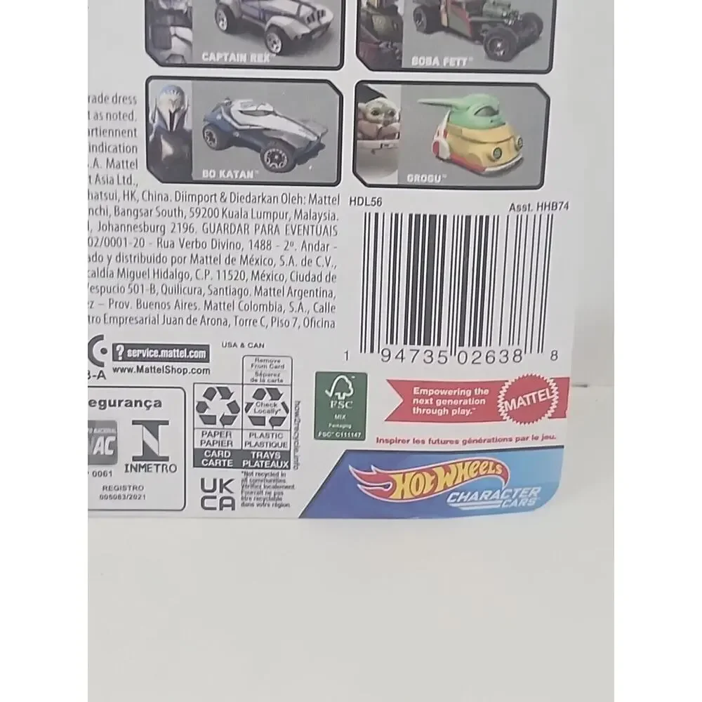 New Hot Wheels Star Wars The Book of Boba Fett Fennec Shand